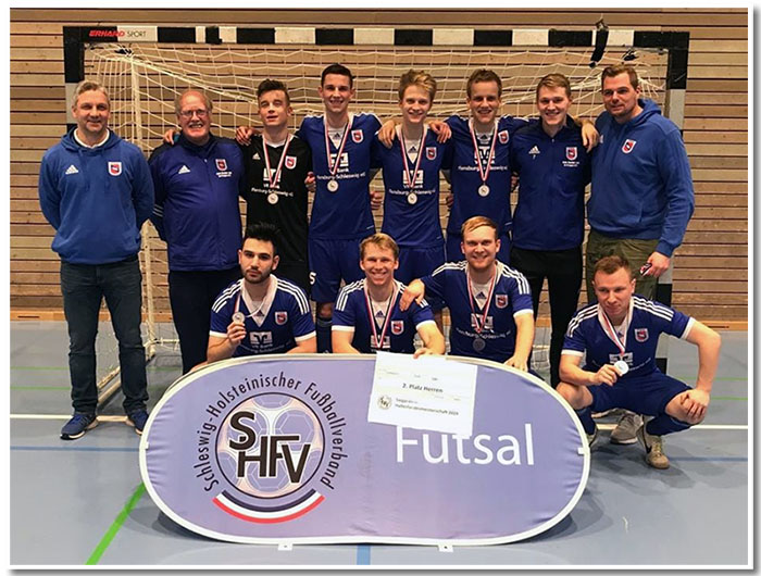 Fussball 1.Herren - Vizemeister Futsal-Landesmeisterschaften Halle